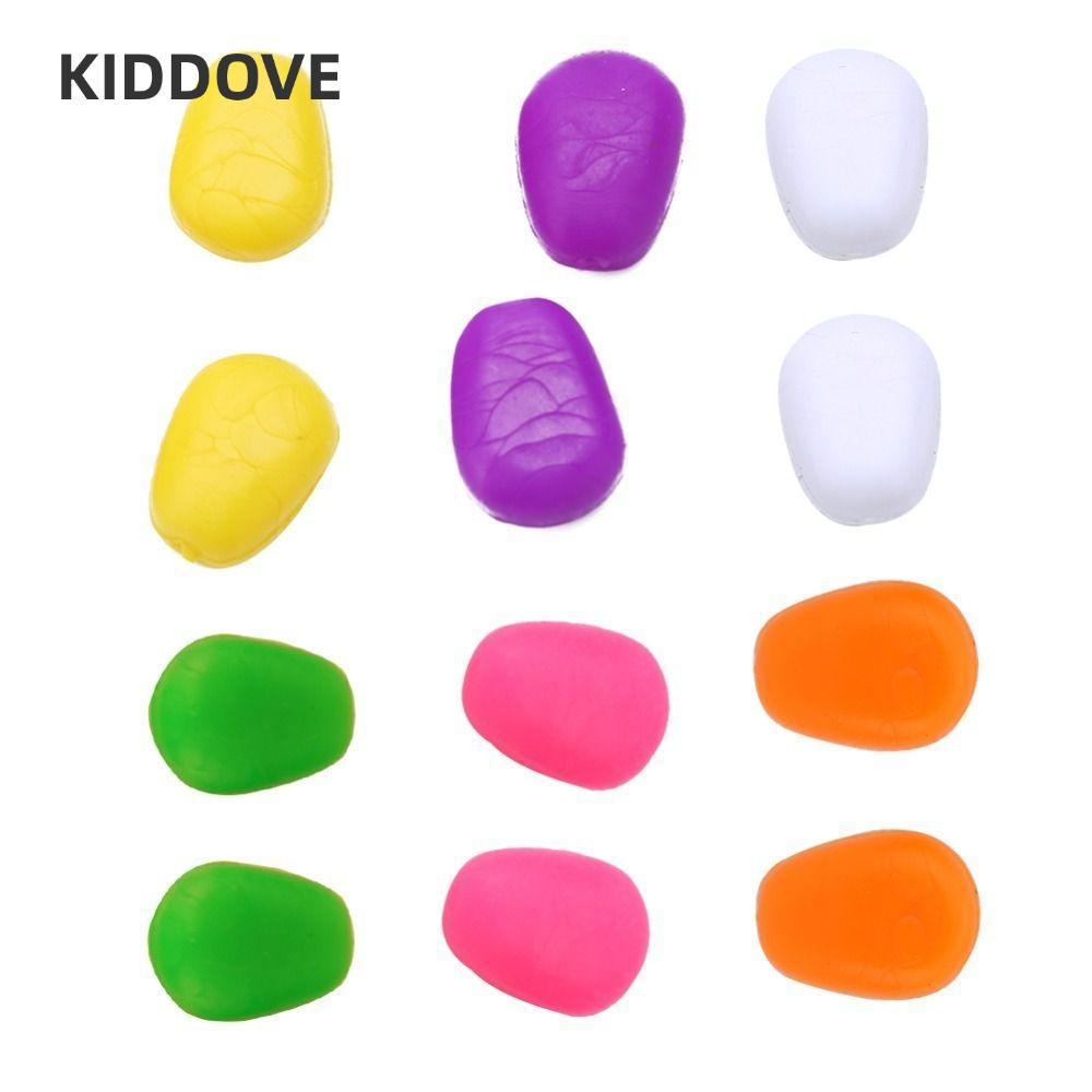 KIDDOVE 60 Mồi ngô giả, Ngô câu cá mềm có thể tái sử dụng, Bền 6 màu 13,5 × 10 × 7mm PVC Cá chép Mồi