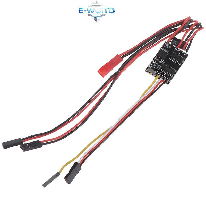 E-WOITD Hai Chiều Hai Chiều Chải Esc 2s-3s Lipo 5a Esc Điều Khiển Tốc Độ Cho Rc Model E-WOITD