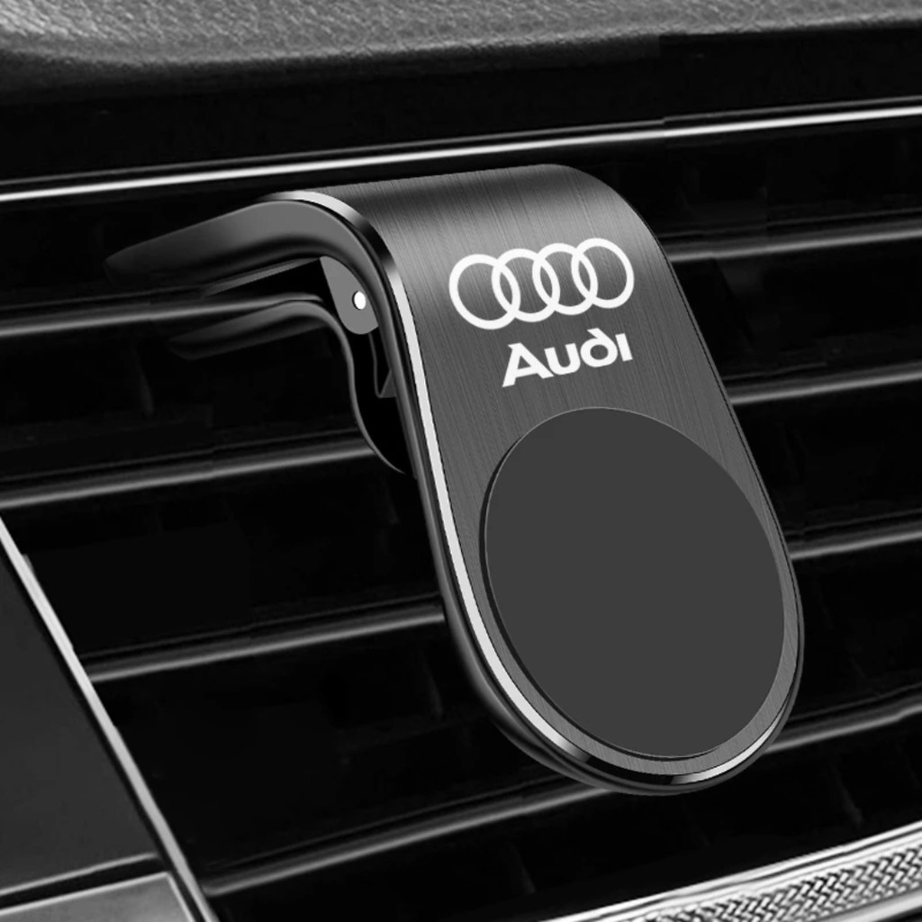 Ô Tô Từ Điện Thoại Giá Đỡ Lỗ Thông Khí Kẹp Gắn Xoay GPS Hỗ Trợ Cho Xe Audi Sline A1 A2 A3 A4 A5 A6 A