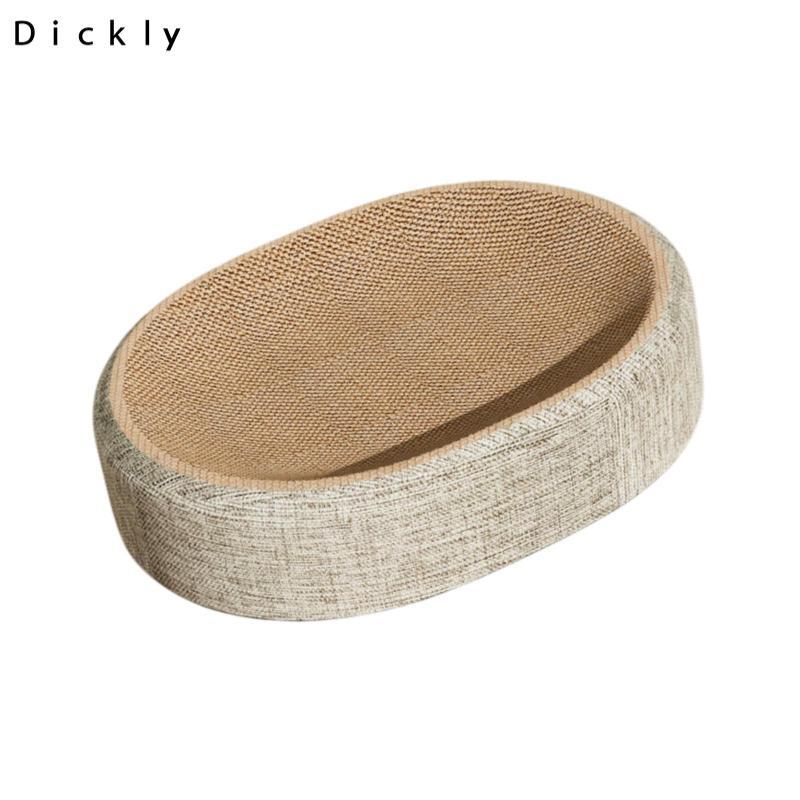 Dickly Cat Scratcher Sisal Cat Scratch Pad Thoải mái Cat Scratch Board Cat Scratching Lounge Bed để 