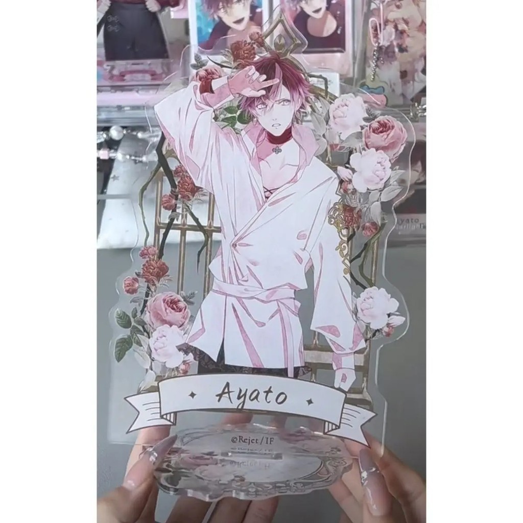 Standee Anime Diabolik Lovers Nhân Vật Sakamaki Ayato Mô Hình Mica Acrylic Trang Trí Bàn Học Figure 