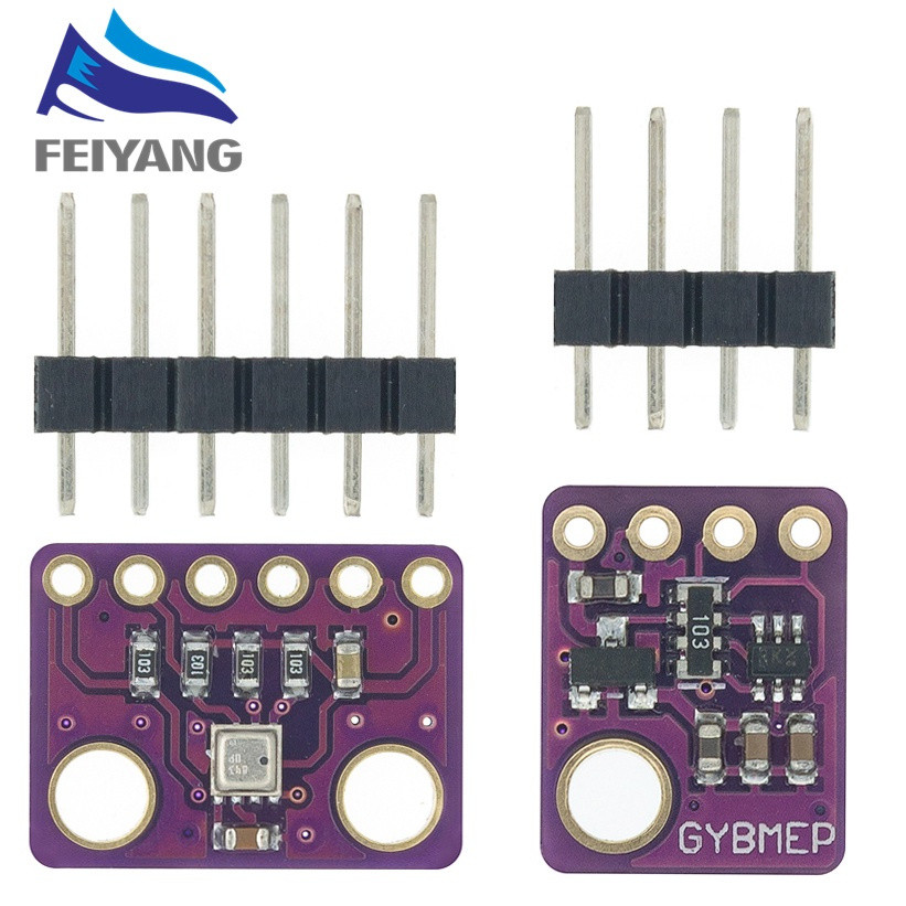 Mô-đun cảm biến áp suất nhiệt độ và độ ẩm kỹ thuật số Gy-Bme280-3.3V Gy-Bme280-5V 5v 3.3v Bme280