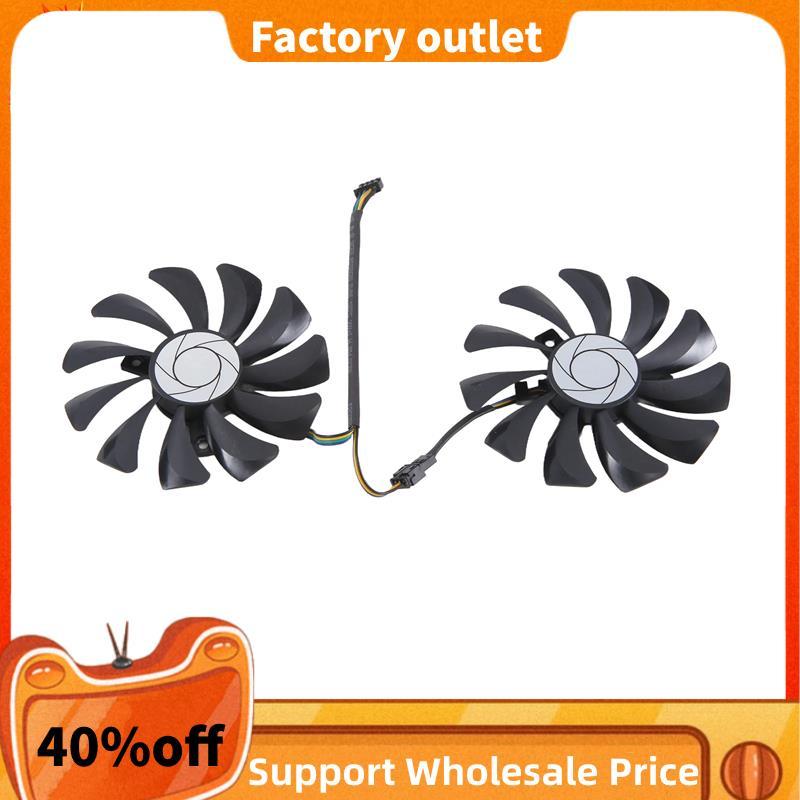 Mới 1 Cặp Card Đồ Họa Quạt 85Mm Ha9010H12F-Z 4Pin Quạt Làm Mát Thay Thế Cho Gtx 1060 Oc 6G Gtx 960 P