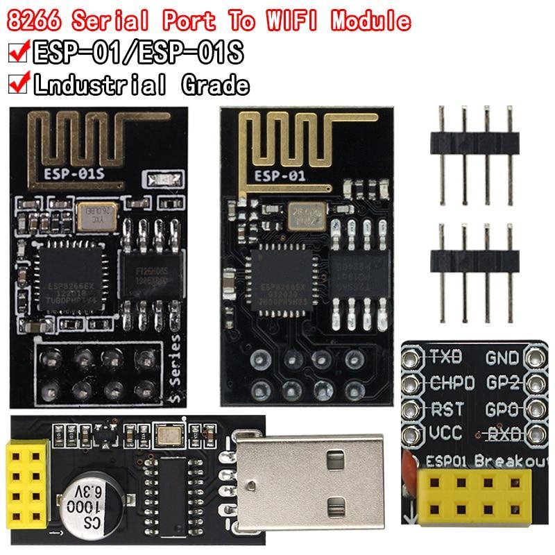 Bộ chuyển đổi lập trình viên ESP01 UART GPIO0 ESP-01 Bộ chuyển đổi ESP8266 CH340G USB sang ESP8266 S