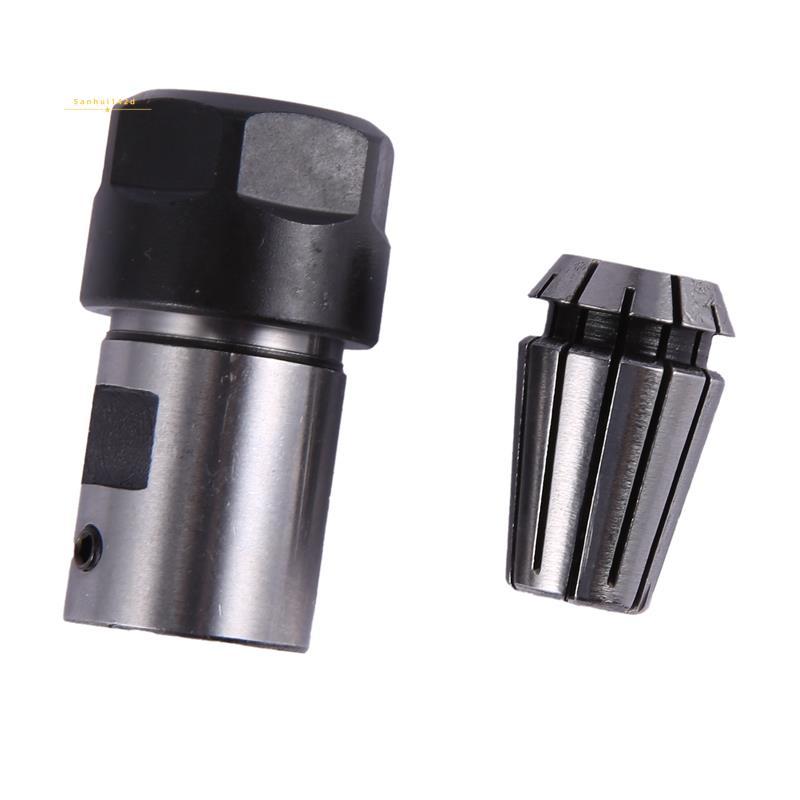 1 Cái C20 Er16 32L 8Mm Cần kẹp động cơ trục chính + 1 Cái Er16-1 / 8 (3.175) Mm Collet