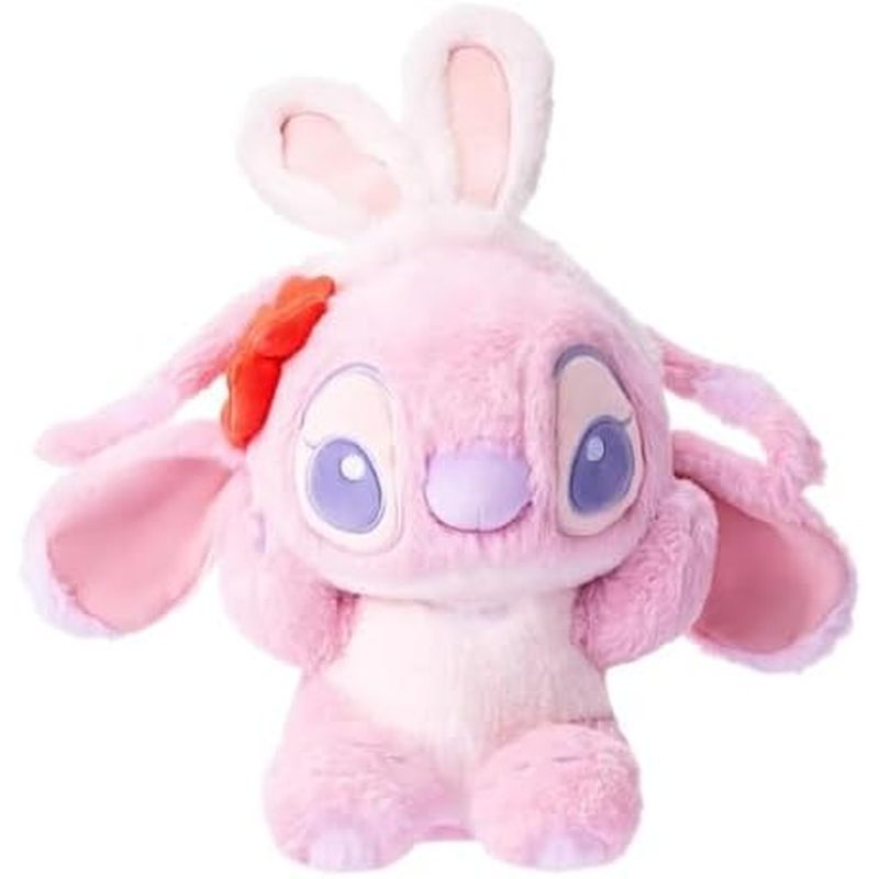 MINISO Disney Lilo & Stitch Collection 14'' Sitting Stitch Plush Toy - Soft Plush Toy Premium Qualit