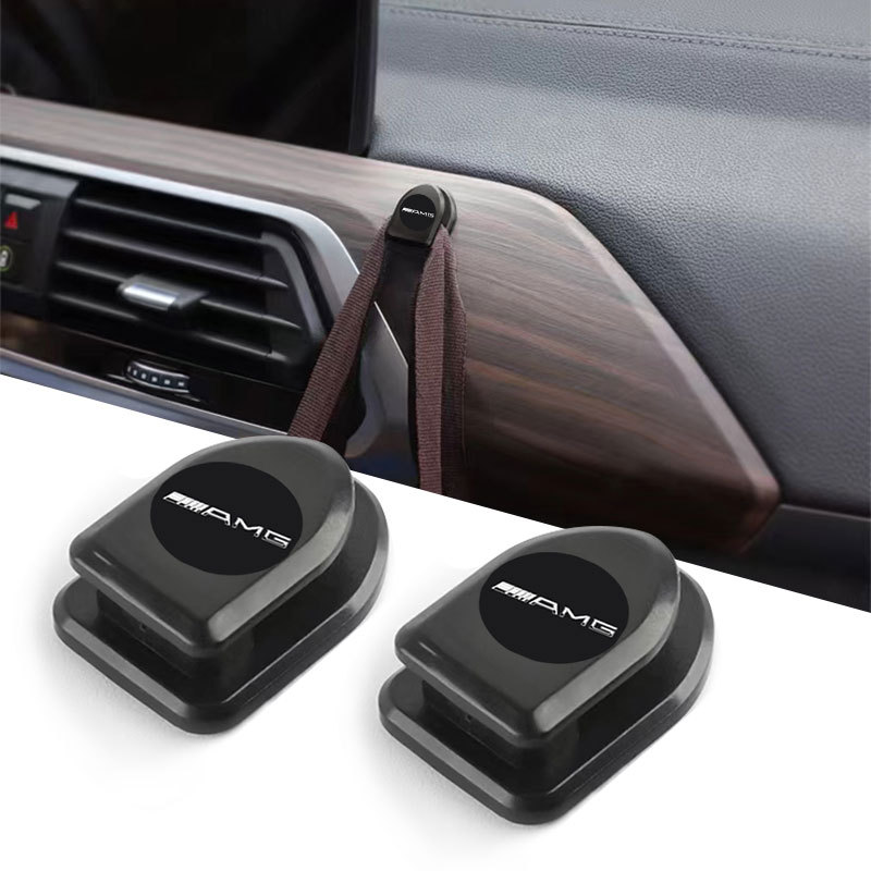 2 / 4 Móc Ô Tô Giá Đỡ Lưu Trữ Nội Thất Cho Cáp USB Chìa Khóa Tai Nghe Tự Dính Bảng Điều Khiển Treo T