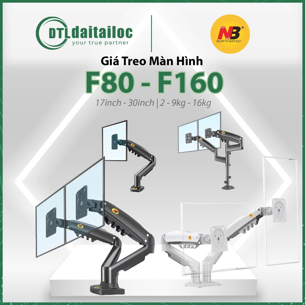 ARM - Giá treo màn hình NB-F80 | Chính Hãng | Bảo hành 12 tháng