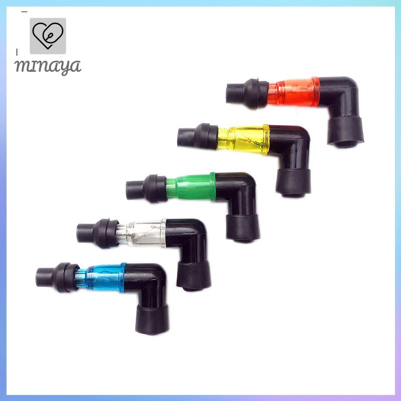 Dwi Phổ Xe Máy Flash Spark Plug Cap Xe Máy Spark Plug Cap Khuỷu Tay Nhấp Nháy Spark Plug Cap Cho Xe 