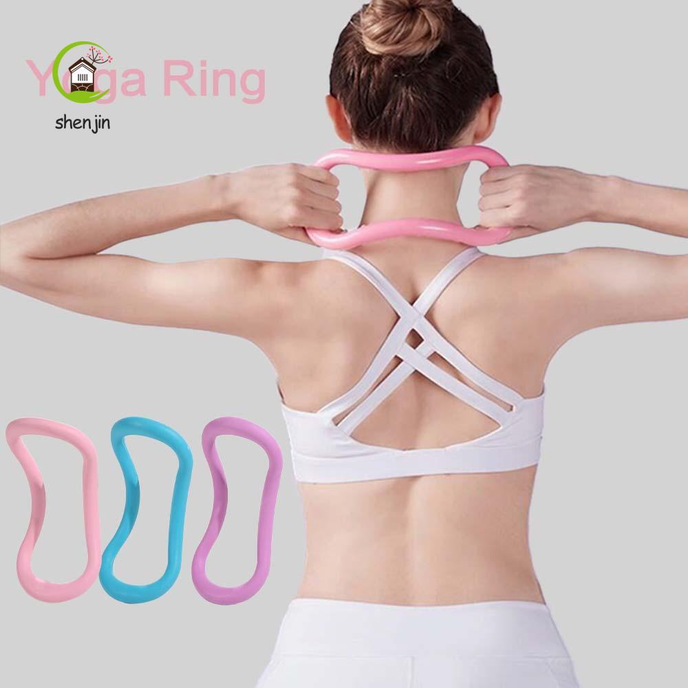 SHENJIN Soft Fascia Stretching Ring, Mở Vai TPE Fitness Stretch Yoga Ring, Pilates Ring Nhiều Màu Ph