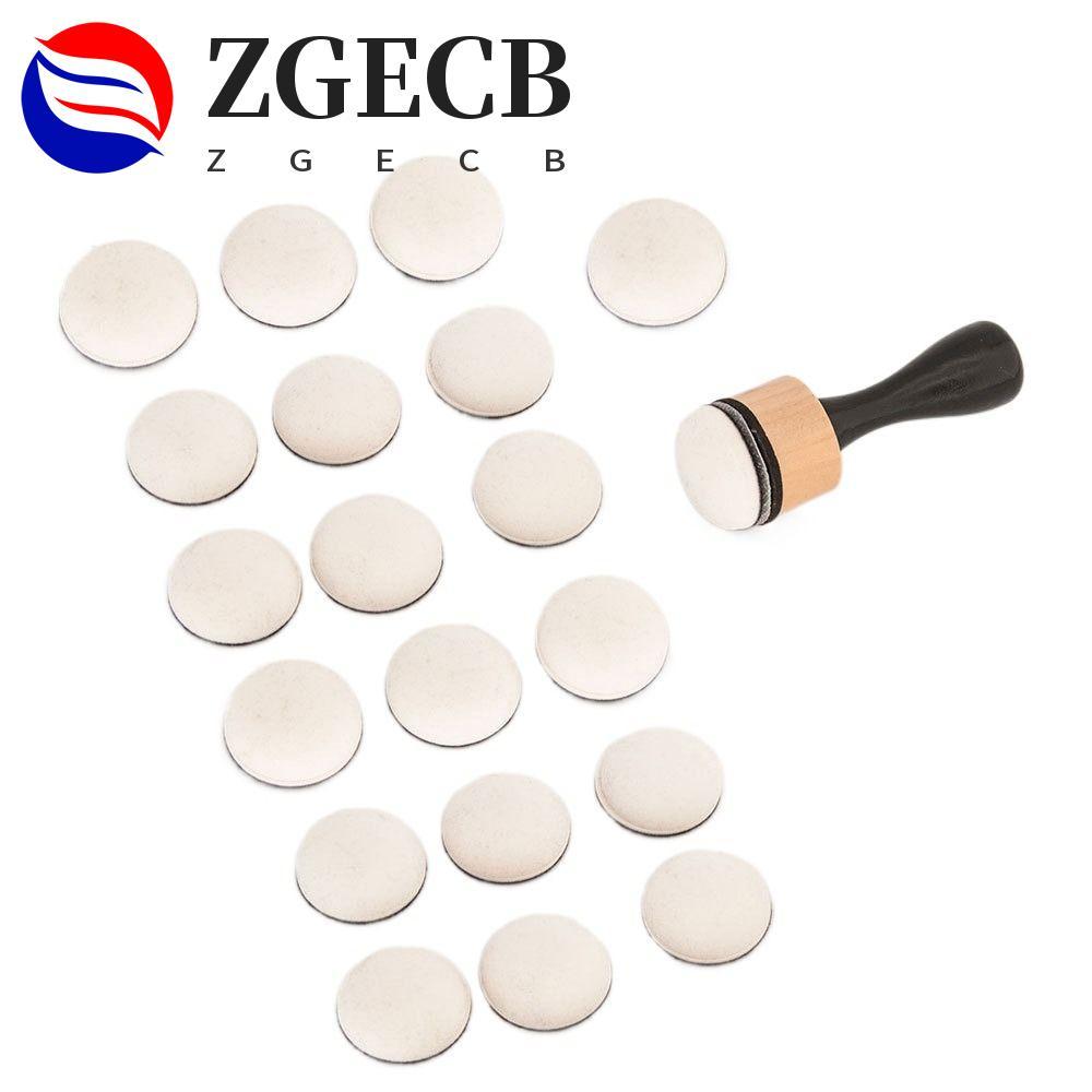 ZGECB Mini Ink Paints Mixing Blending Tools, DIY Scrapbooking Domed Flat Domed Foam Refills Tool, Ca