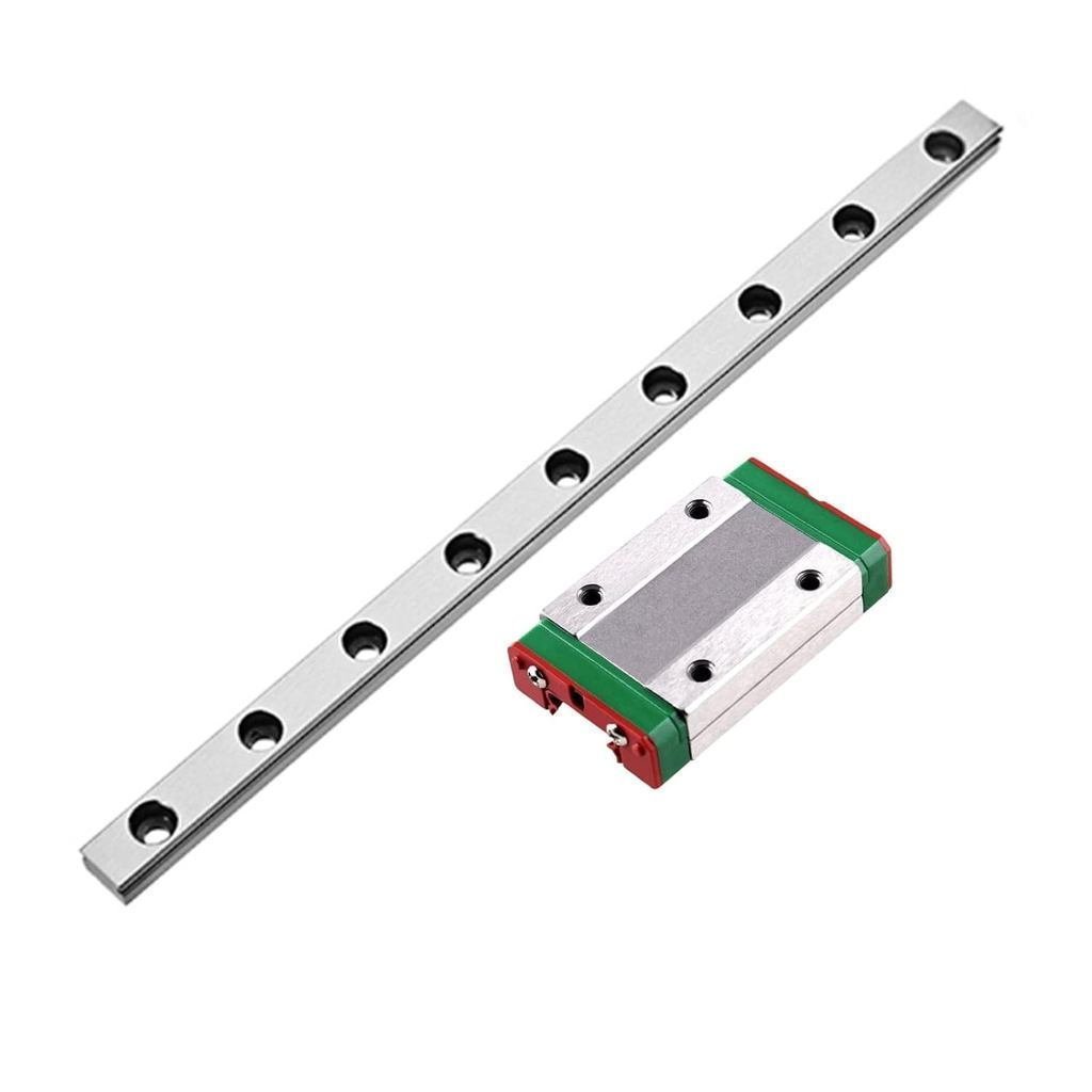 ONLISUM MGN12H 300mm 1 mảnh Đường ray thẳng Mini 1 mảnh Giá đỡ vòng bi MGN12H Thích hợp cho máy in D
