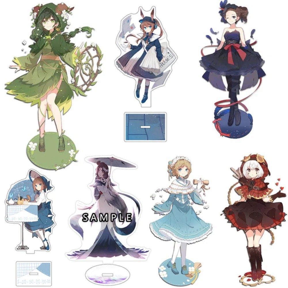 Standee Identity V Mô Hình Mica Acrylic Trang Trí Bàn Học Nhân Vật Grace Naiad Joseph Jack Alva Lore