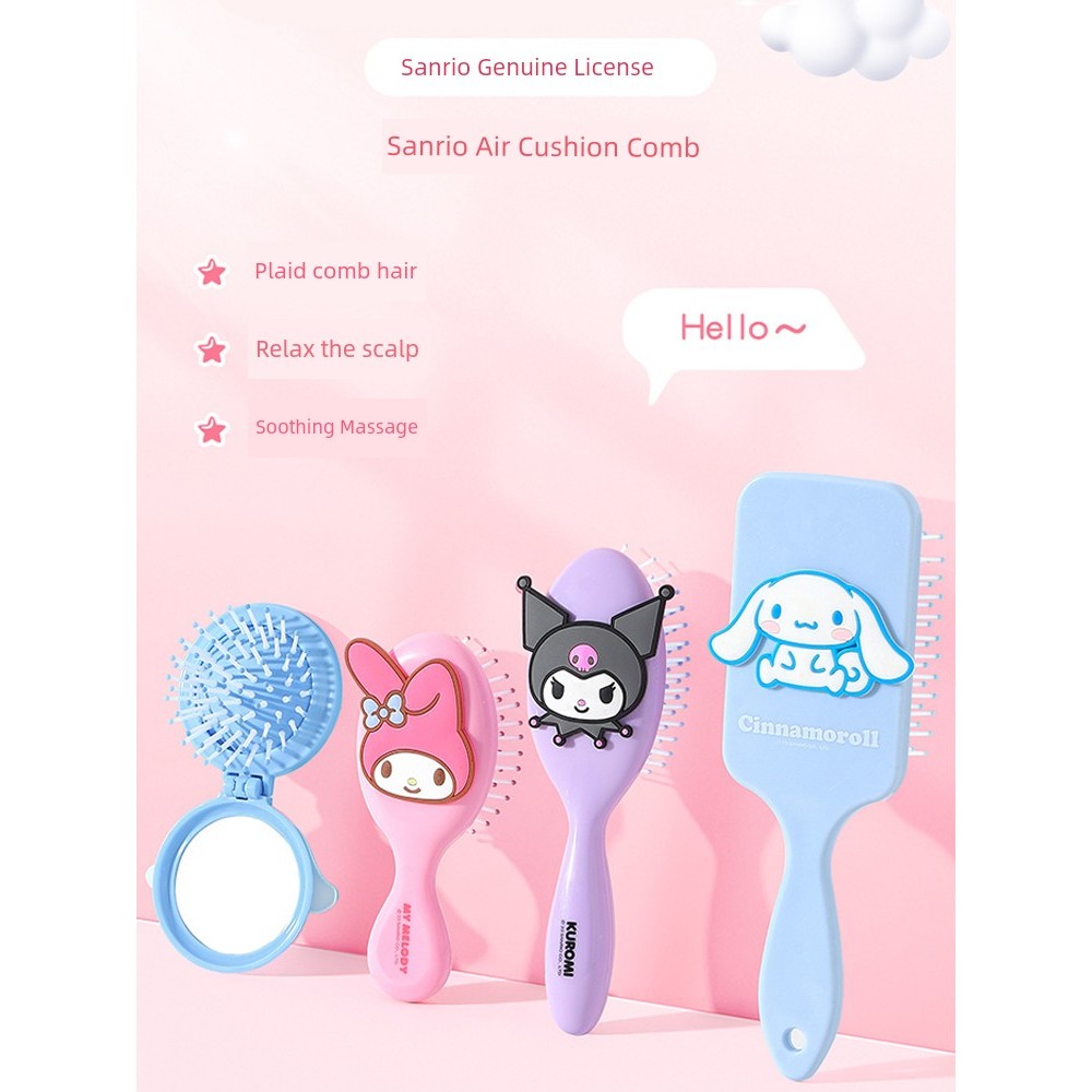 lược gỡ dối tóc lược gỡ dối Lược đệm mềm cho chó Sanrio Melody Pacha