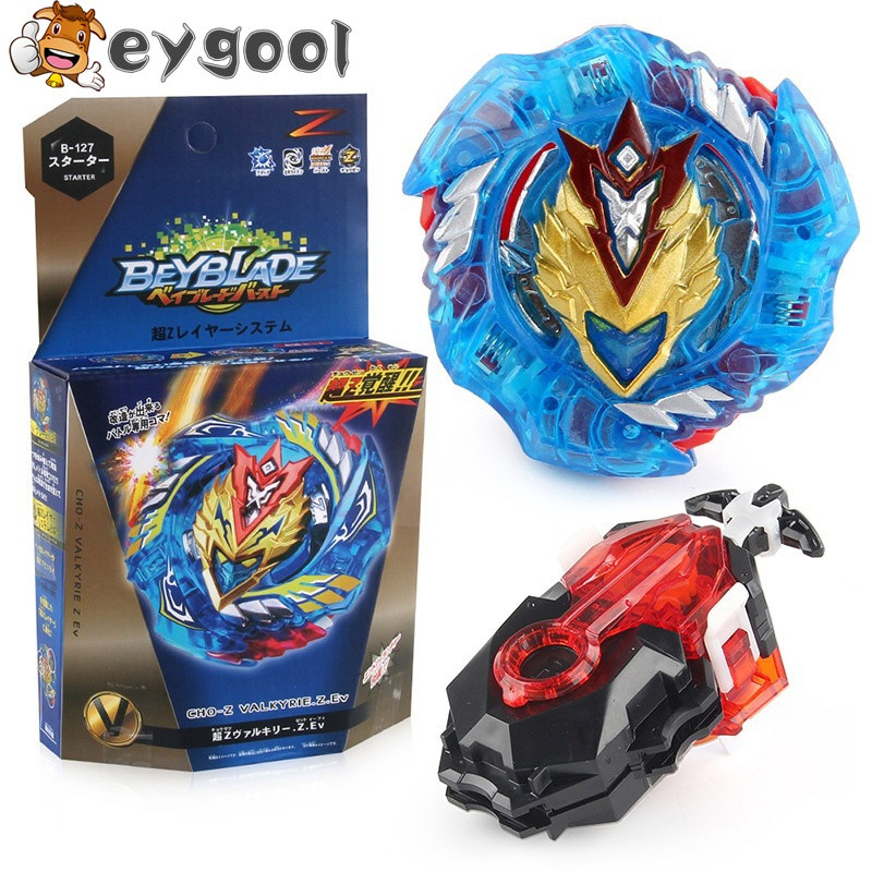 Cho-Z Valkyrie Valkyrie Valkyrie Burst STARTER Quay Beyblade với B-184 LR Launcher Set Bộ Beyblade B