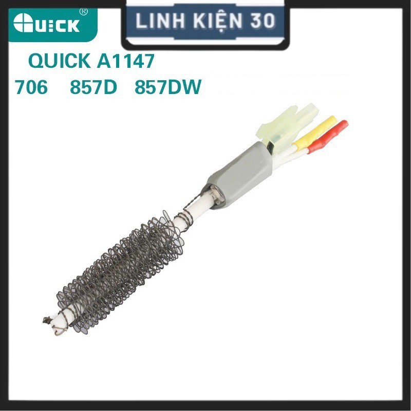 Lõi nhiệt, sợi đốt khò Quick A1147 chính hãng cho 857DW, 857DW+, 706W+, 706