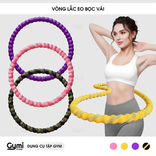 Vòng Lắc Eo Lò Xo Eo Thon Săn Chắc Bọc Vải Dệt Kim Mềm Tập Tại Nhà Tiện Lợi, loại 1.3 - 1,5kg