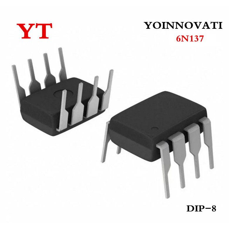 100 Cái / lốc 6N137 DIP8 IC Chất Lượng Tốt Nhất