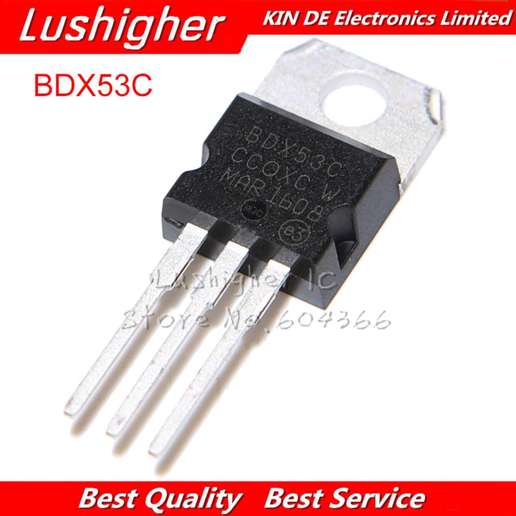 10 CÁI BDX53C TO220 BDX53 TO-220 Mới Chính Hãng