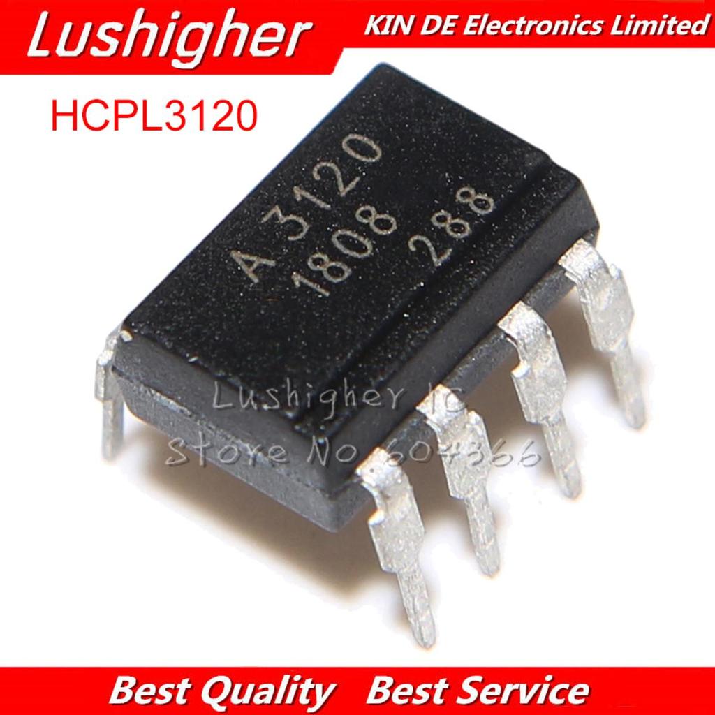 10 CÁI HCPL3120 DIP HCPL-3120 DIP8 A3120 Mới Chính Hãng