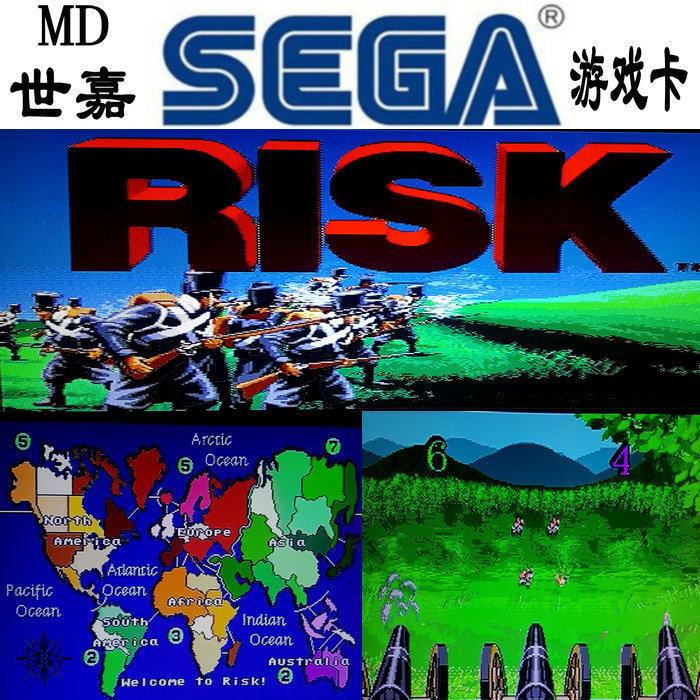 [Thẻ trò chơi có sẵn] Crusader East Conquest MD SEGA Card Conquest World Game SEGA Game 16-Bit Black