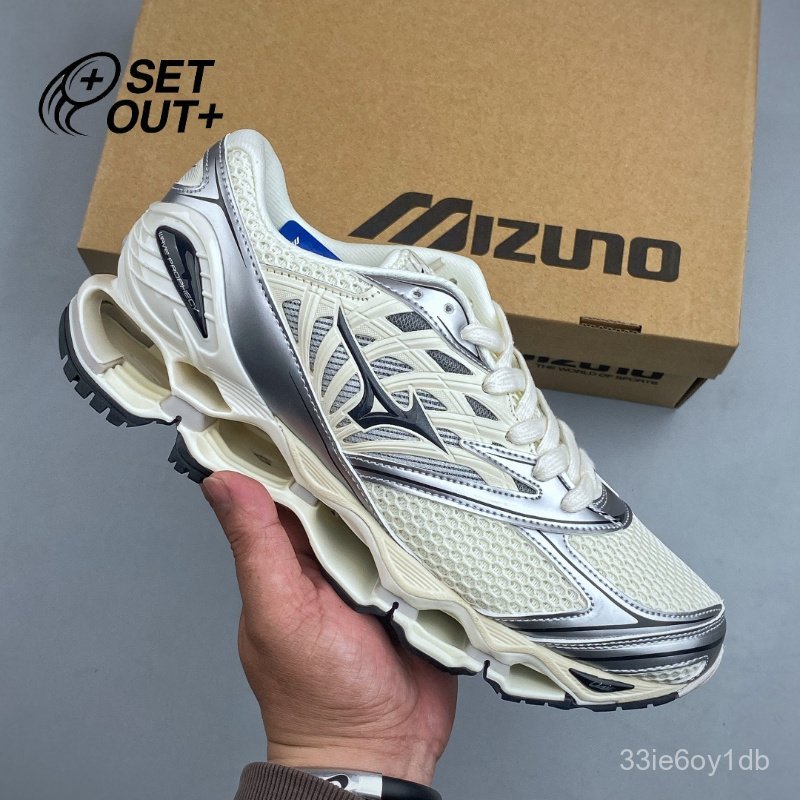 Giày Mizuno Wave Prophecy 15 unisex retro running sneaker mesh thoáng khí chính hãng best seller