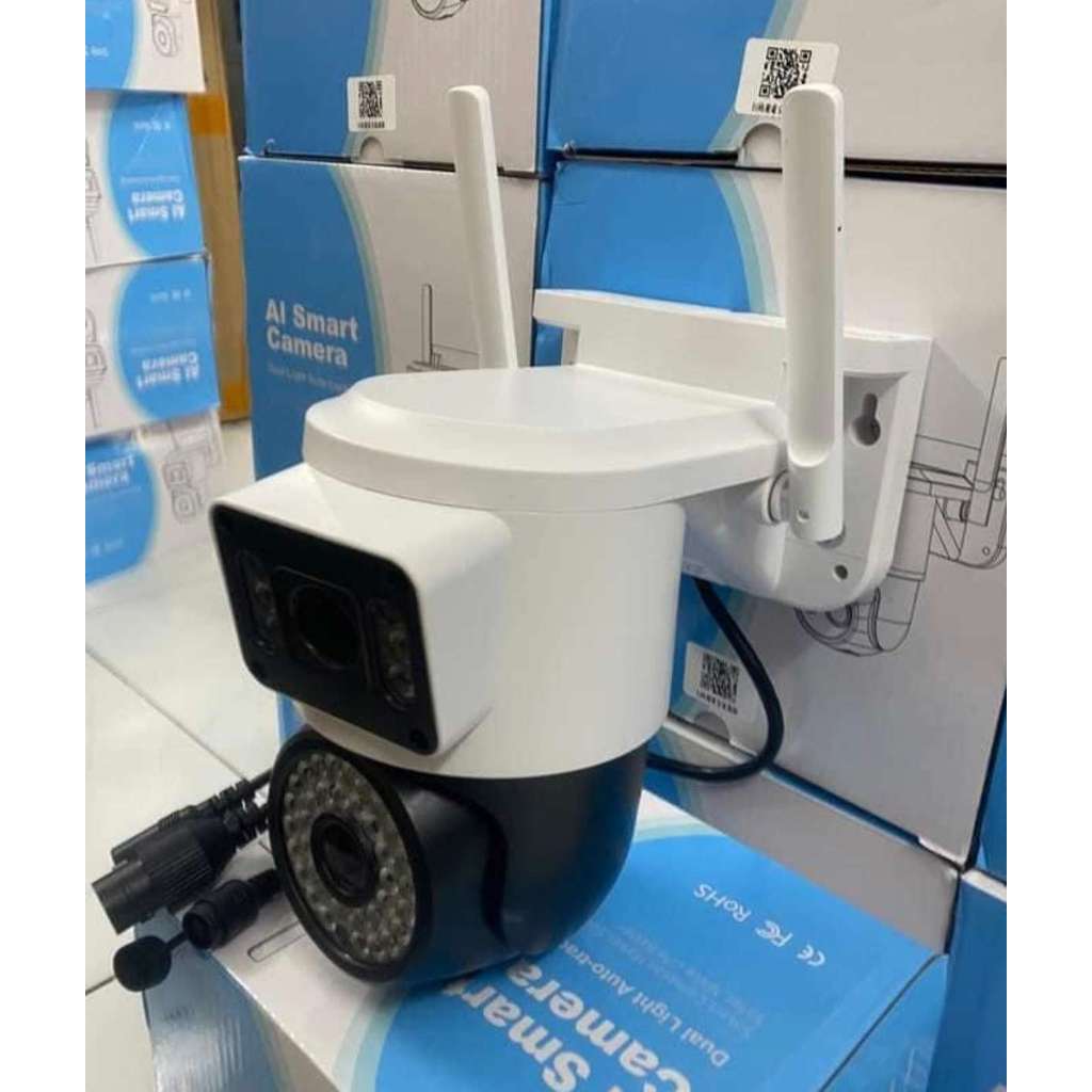 Camera YooSee Ngoài Trời 2 Mắt Q42D Xem 2 Góc Cùng Lúc, Góc Rộng Nét