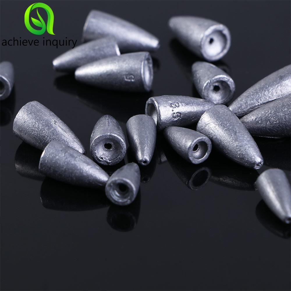 ACHIEVE YÊU CẦU Câu Cá Chìm 50 Chiếc Dụng Cụ Câu Cá Bass Câu Cá Nước Mặn Giun Câu Cá Chìm