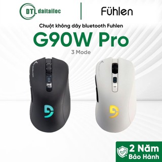Chuột không dây bluetooth Fuhlen G90W Pro Pin Sạc (3 Mode) | Chính Hãng | Bảo Hành 24 Tháng