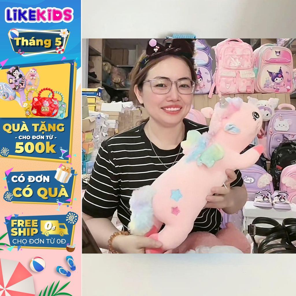 Gấu bông PONY NẰM đáng yêu cho bé - Likekids