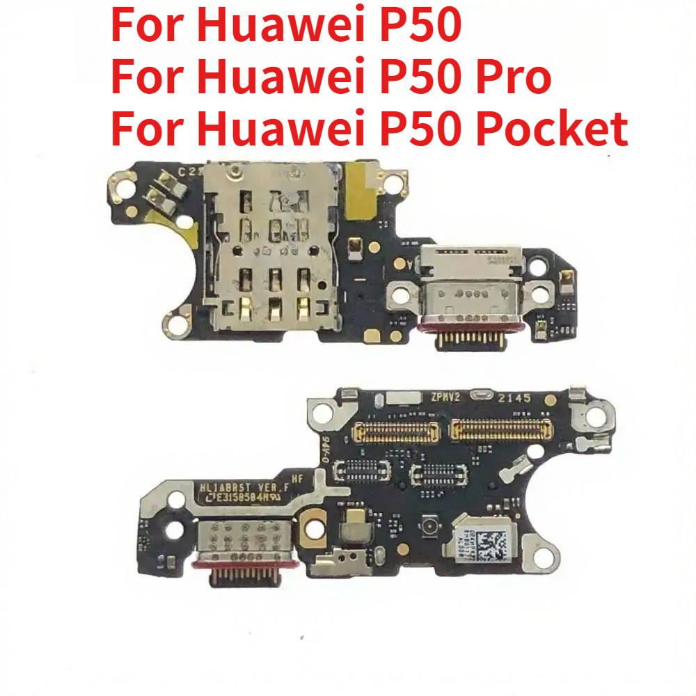 Đầu nối bảng sạc cho Huawei P50 P50 Pro P50 Mô-đun bỏ túi Thay thế phụ tùng sửa chữa