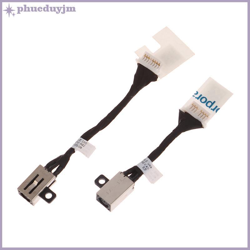 Phu cho Dell Latitude 3410 3510 E3510 e3410 máy tính xách tay sạc Flex Cáp 07dm5h 0n8r4t DC Power Ja