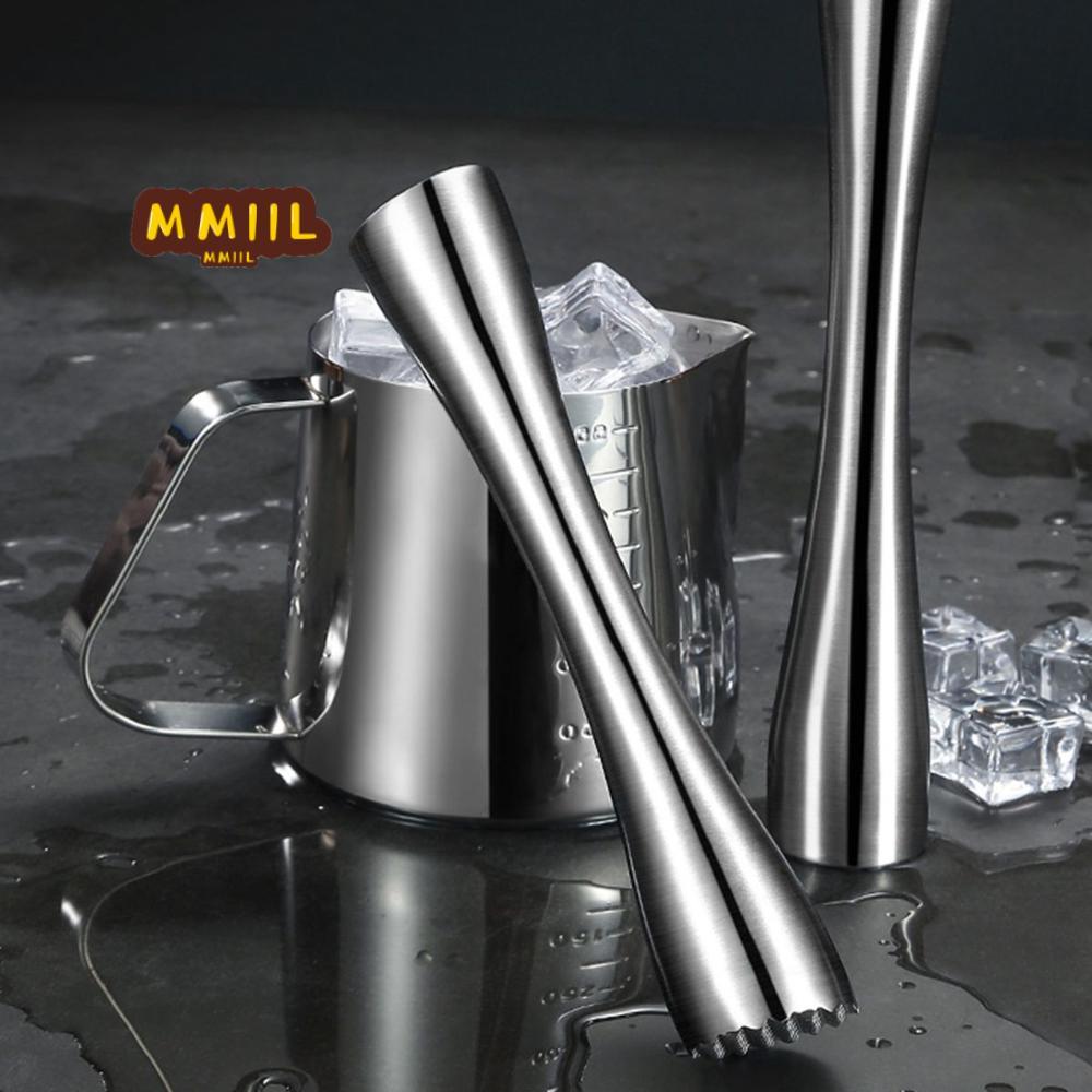 HIFUN Mojito Muddler Nhà Bếp Bartender Thép Không Gỉ DIY Masher Dụng Cụ Khuấy