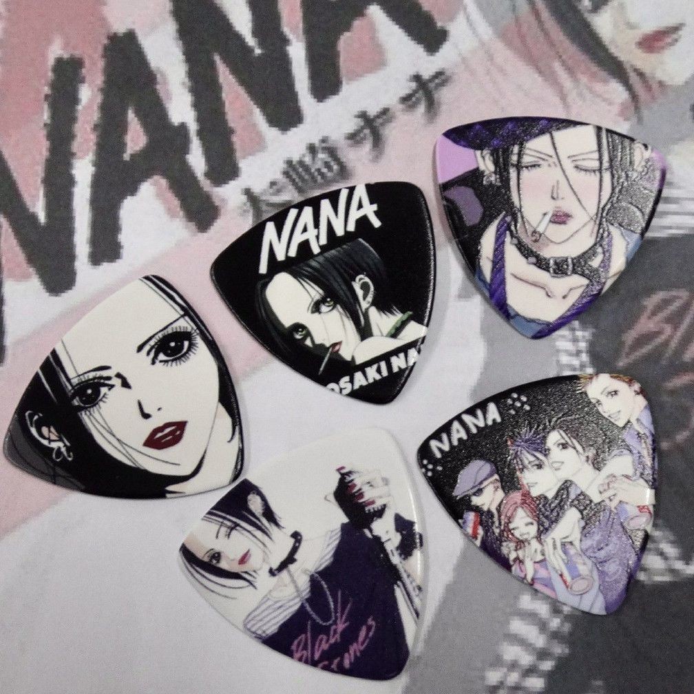 Nana Hàng hóa Nana Nana Nana BLAST Band Girl Comic Animation Electric Acoustic Guitar Pick 0510A50 #