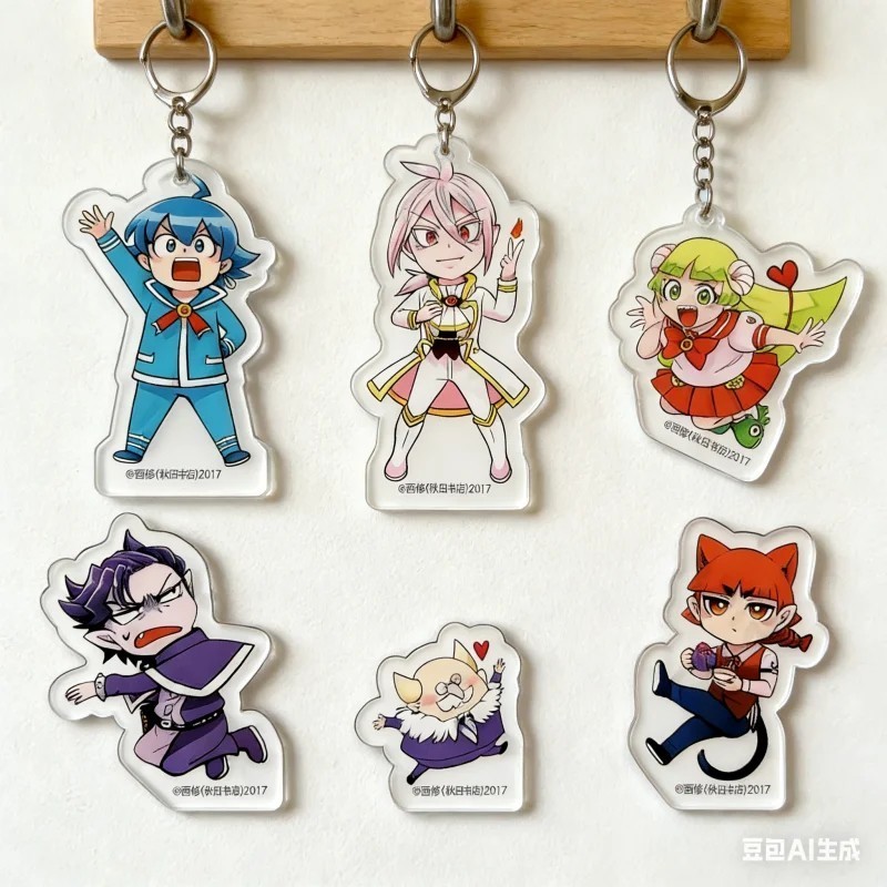 Móc khóa Anime Iruma Giá Đáo Welcome to Demon School Iruma-kun Acrylic Mica Suzuki Iruma Clara trang
