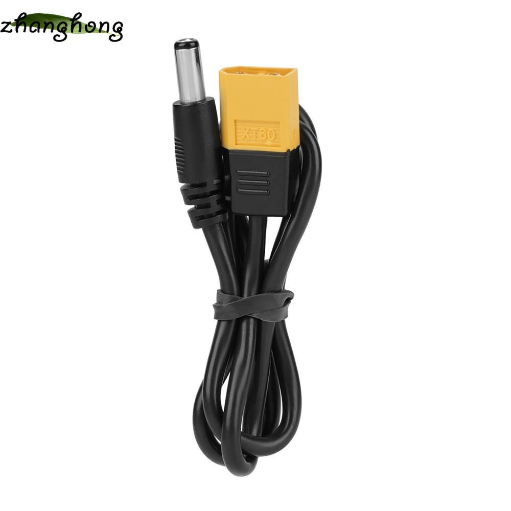Cáp ZHANGHONG XT60 sang DC5525, Cáp đạn nam XT60 sang DC5525 dài 50cm XT60, Cáp chuyển đổi nam sang 