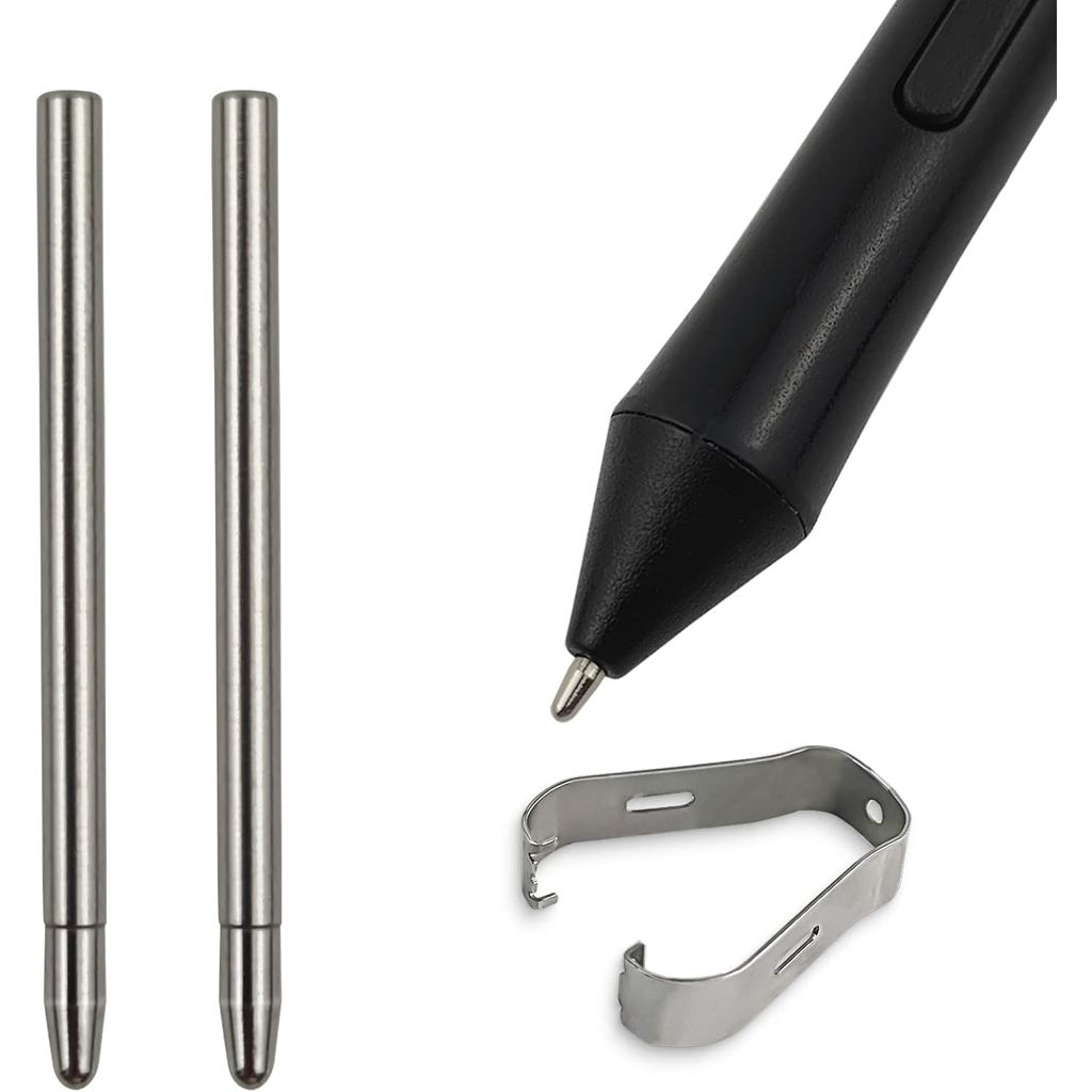 2 Gói Không Mài Mòn Hợp Kim Titan Tiêu Chuẩn Nẹp Phù Hợp Với One by WACOM, Bút Intuos Series, Đầu Nạ