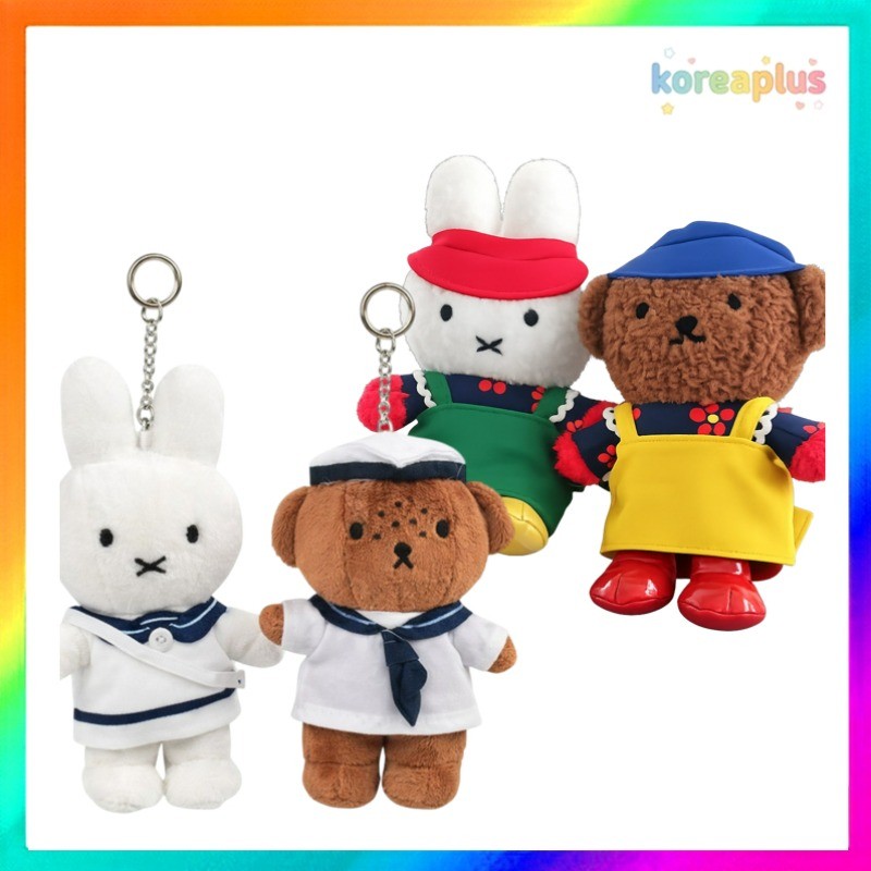 [MIFFY] Dòng móc khóa búp bê & túi quyến rũ phiên bản Busan (Thủy thủ, Jagalchi Ajumma Barbara Boris