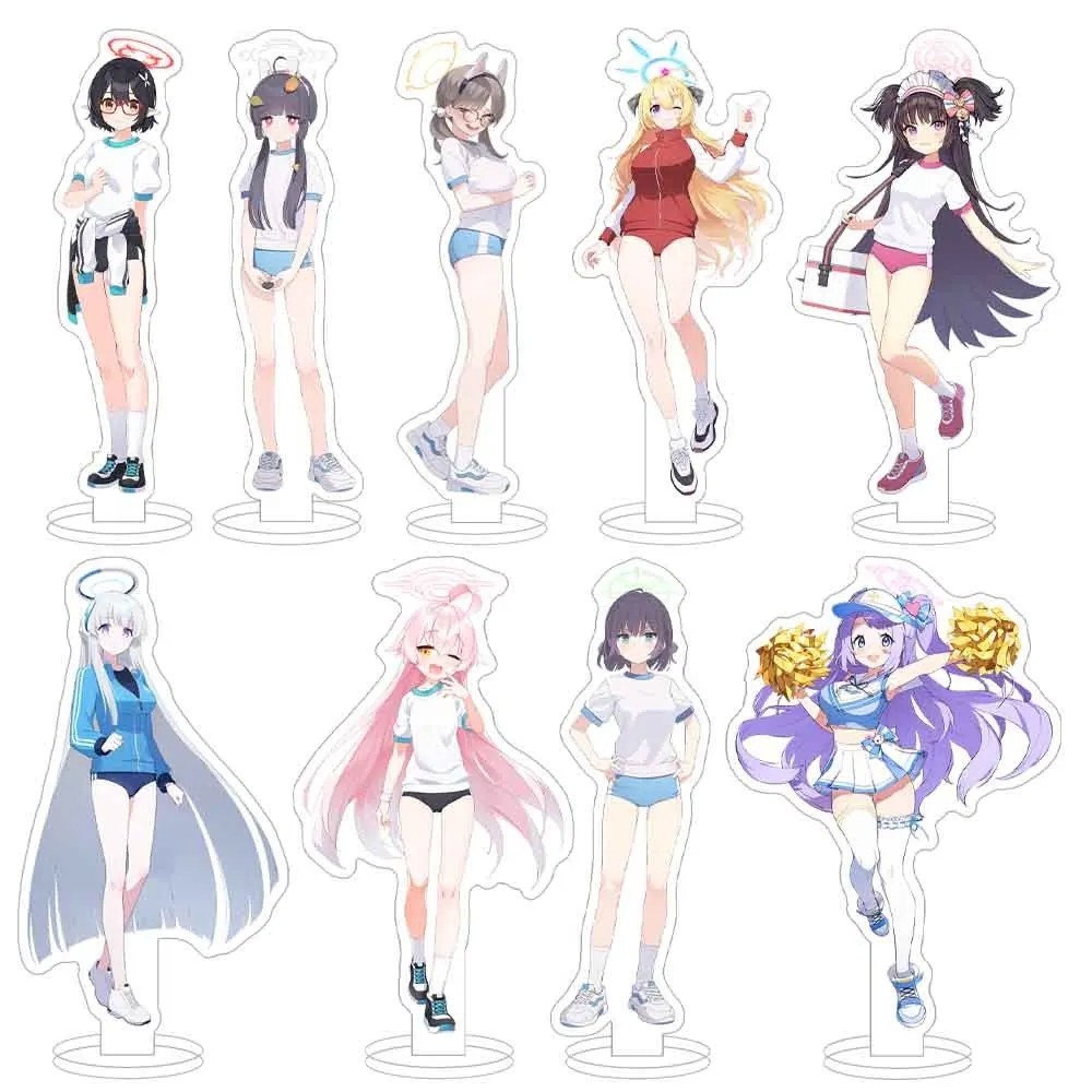 Standee Blue Archive acrylic model to decorate study desk Mutsuki Yuuka Neru Karin Akane Hifumi Tsur