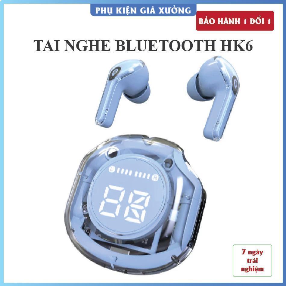 Tai Nghe Bluetooth Ultrapods Max, Gaming HK6 KY9 (Bảo Hành 1 Năm) Màn Hình LED, Âm Thanh Sống Động, 