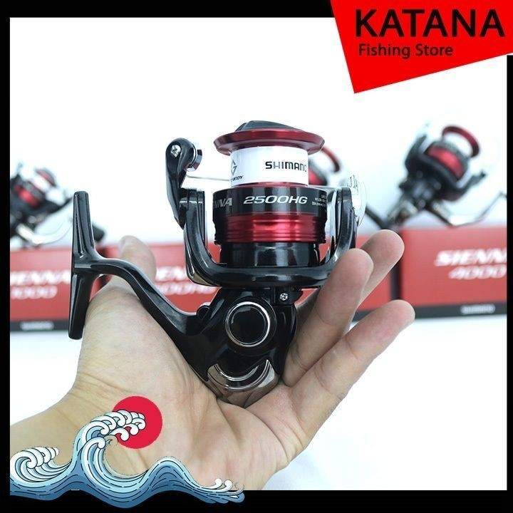 Máy cuộn dây câu kim loại[Katana Fishing] Máy Câu Cá SHLMANO SLENNA