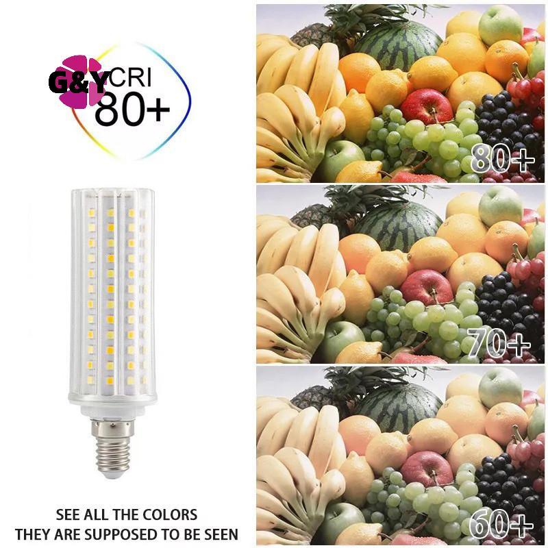 G & Y E27 E14 18W 20W 30W Đèn LED Ngô Bóng Đèn AC85-265V Không Flier 2835 SMD LED Nến Bóng Đèn Ngô B