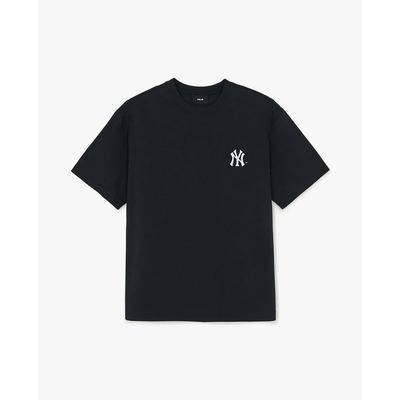 MLB - Áo thun unisex cổ tròn tay ngắn Vintage Sportive_3ATSV1263-50BKS