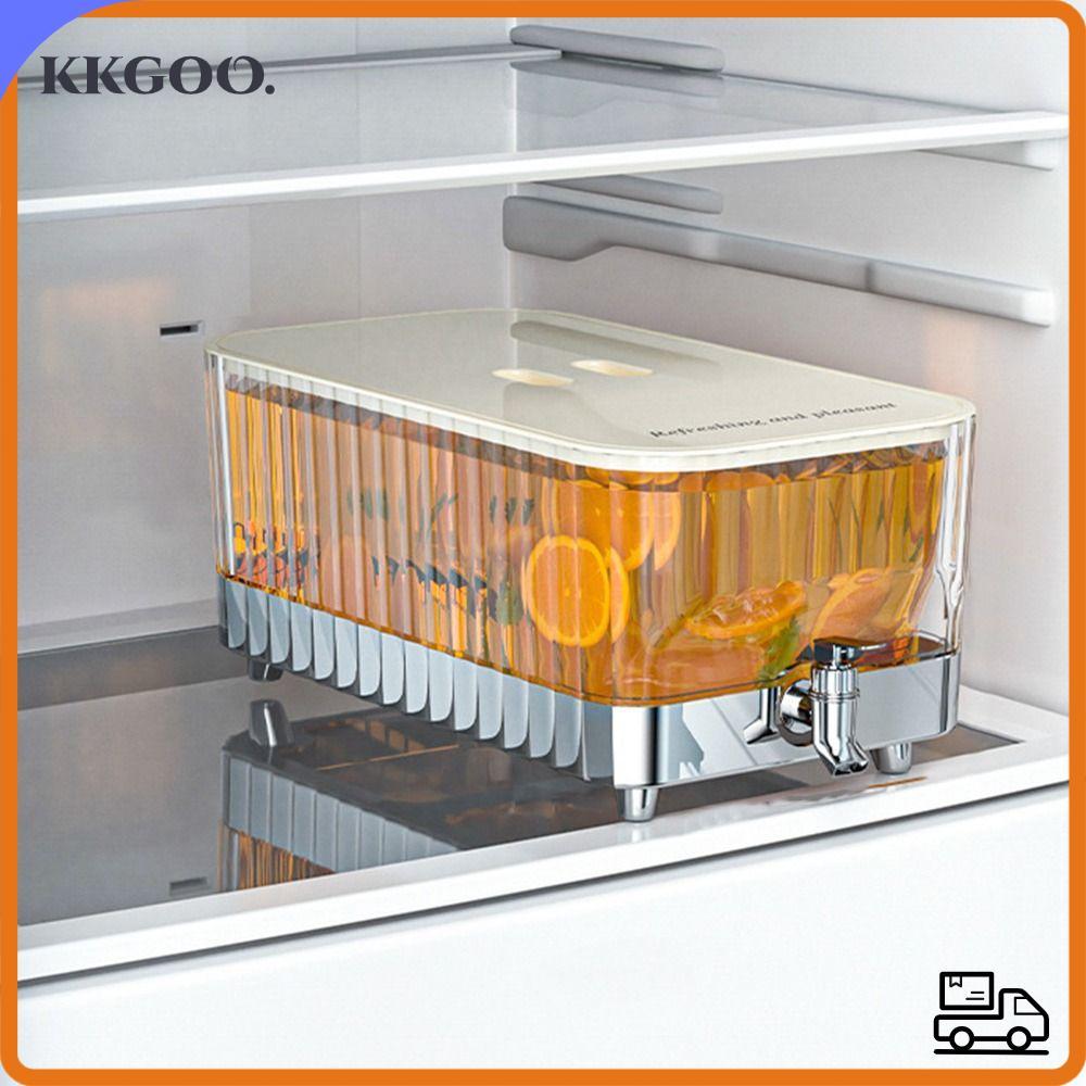 Ấm đun nước lạnh mùa hè KKGOO 3 / 5 / 9L, dung tích lớn với vòi trà trái cây Ấm đun nước pha lạnh, H