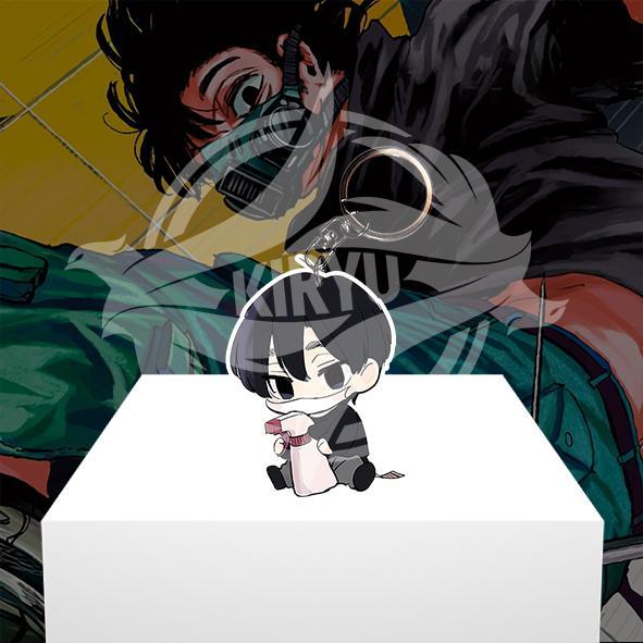 Gantungan Kunci Gantungan HP Anime Sakamoto Days Mafuyu Seba - Ganci Akrilik - Keychain Acrylic - Ma