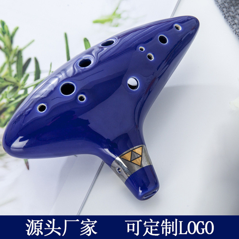 Ocarina 12 lỗ ac Nhà sản xuất nhạc cụ Ocarina Time Ocarina C-Key Ocarina AC Wind Instrument