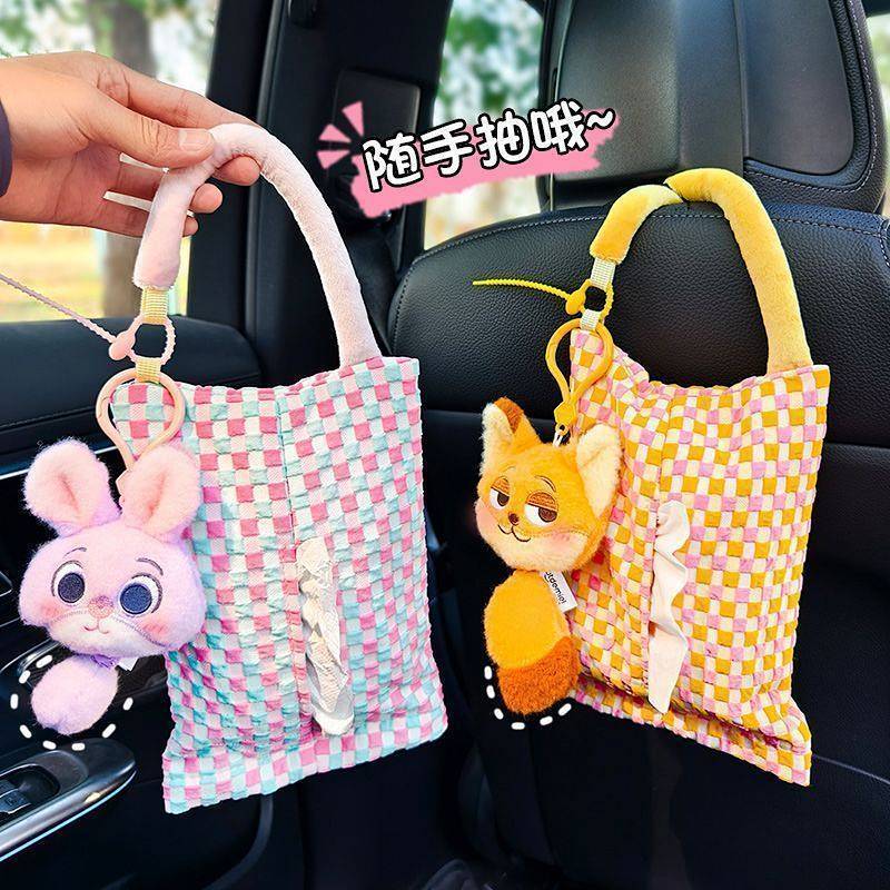 Doll Car Tissue Box Hanging Car Tissue Bag Car Tissue Box Doll Car Tissue Box Hanging Car Tissue Bag