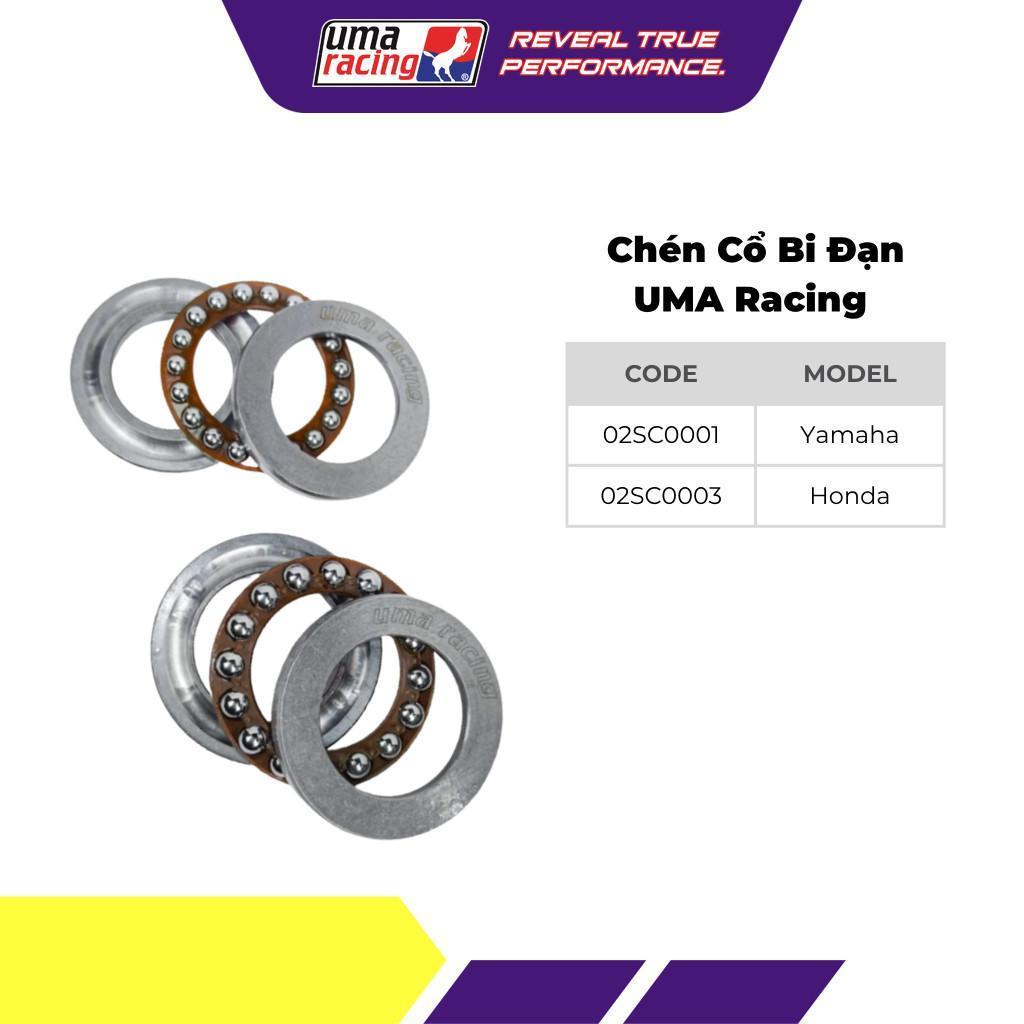 Chén Cổ Bi Đạn UMA Racing – Cho Honda & Yamaha – Bạc Đạn Cổ Lái Cao Cấp ====