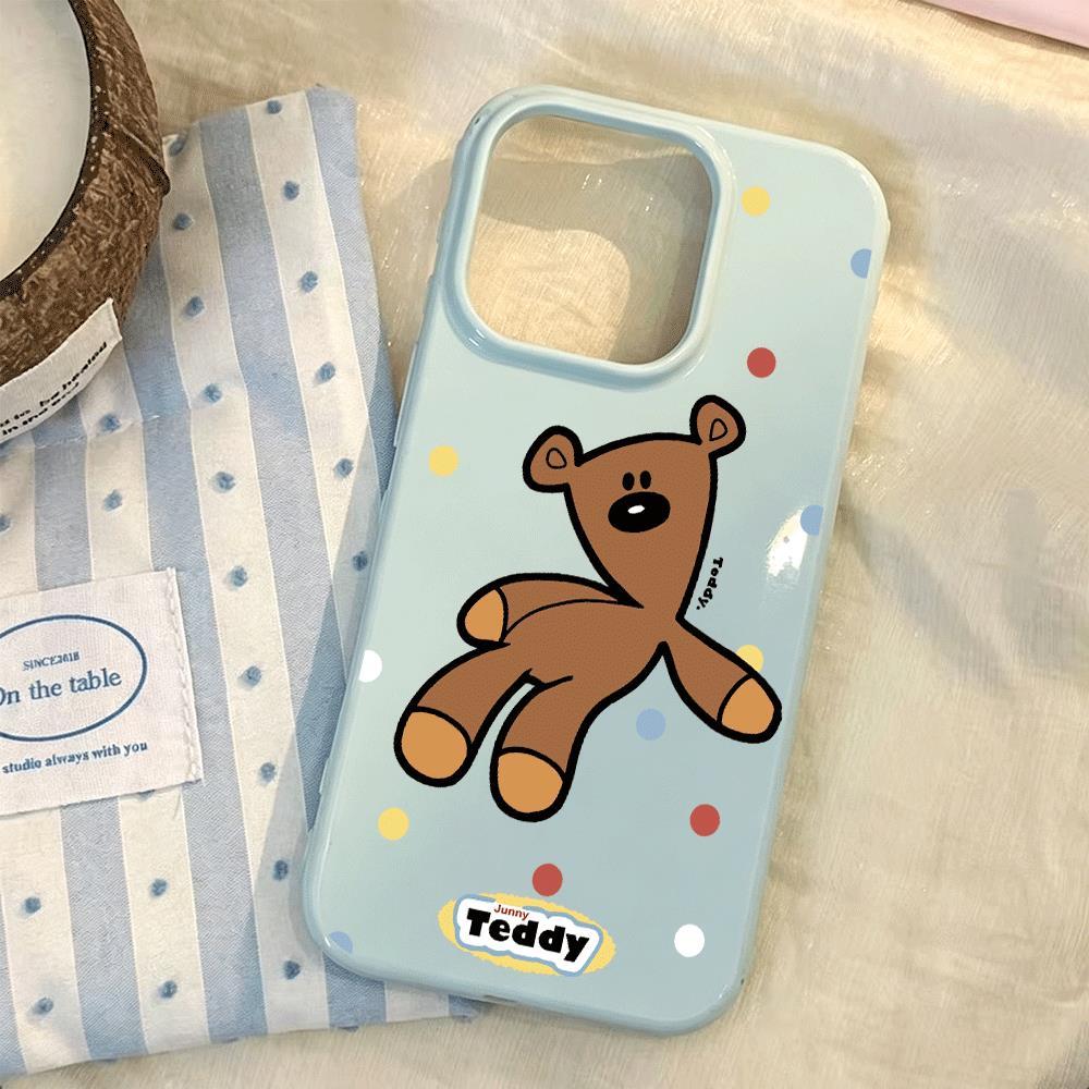 Gấu nâu Thích hợp iPhone 1716/15/14 trường hợp 13/12/11xr dễ thương 8/7 hàng ngày | BigBuy360 - bigbuy360.vn