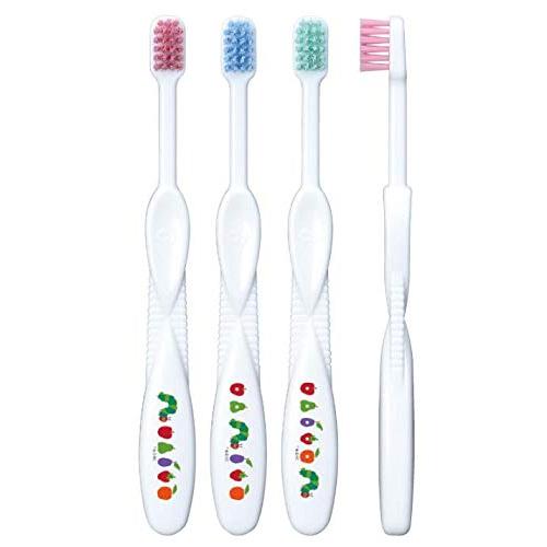 Ci Kids Toothbrush Eric Carle Set of 3 (1 each in Pink, Blue, and Green)/ Direct from JAPAN
